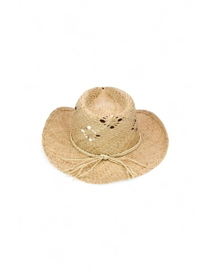 Morgan Cowboy Fedora in Natural image 6
