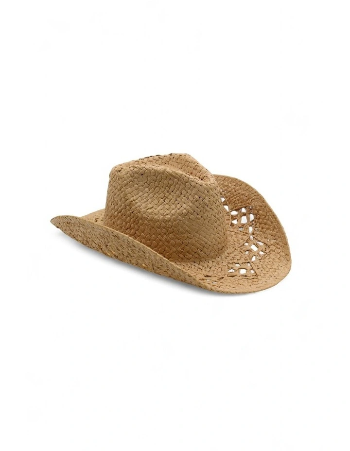 Echo Cowboy Fedora in Hazel Brown image 1