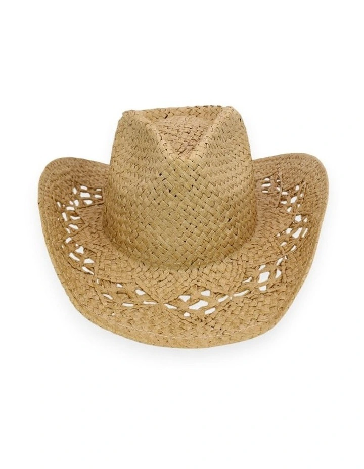 Echo Cowboy Fedora in Hazel Brown image 2