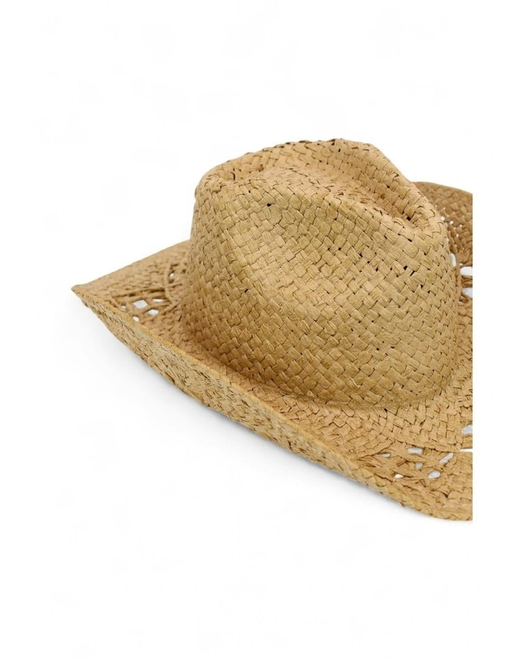 Echo Cowboy Fedora in Hazel Brown image 4