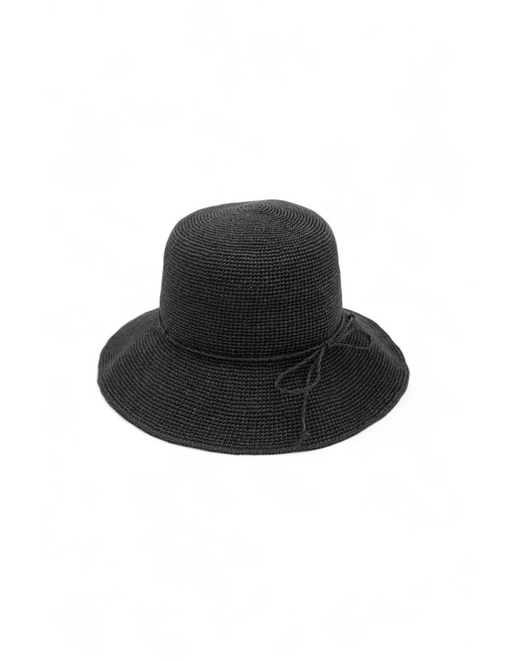 Kaira Bucket Hat in Black image 4