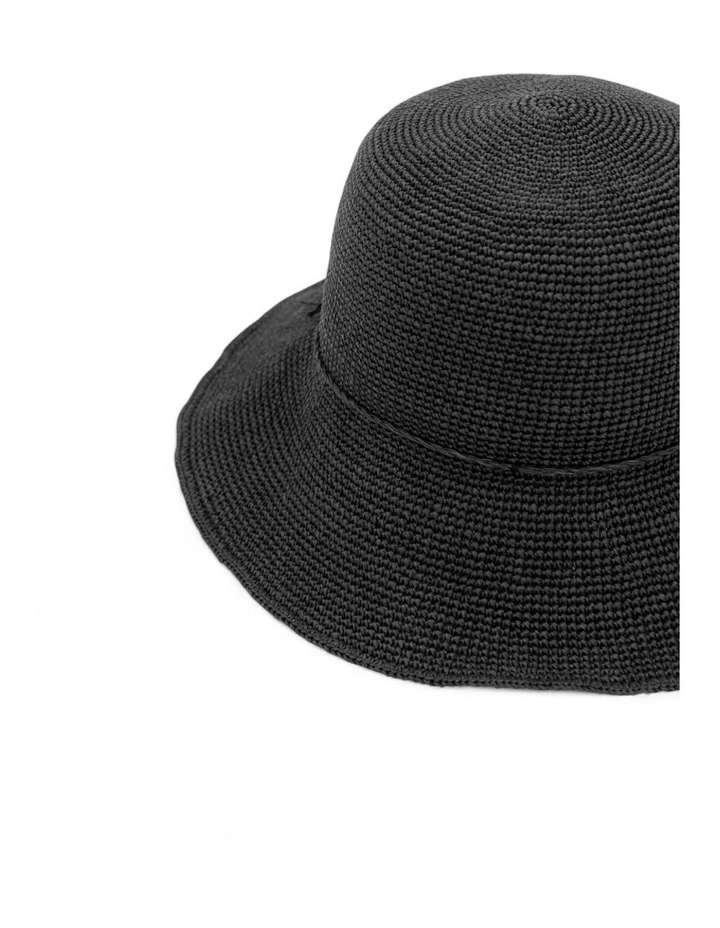 Kaira Bucket Hat in Black image 5