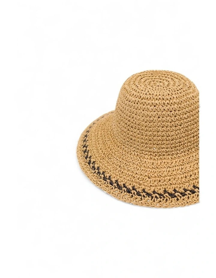 Maeve Bucket Hat in Tan image 5