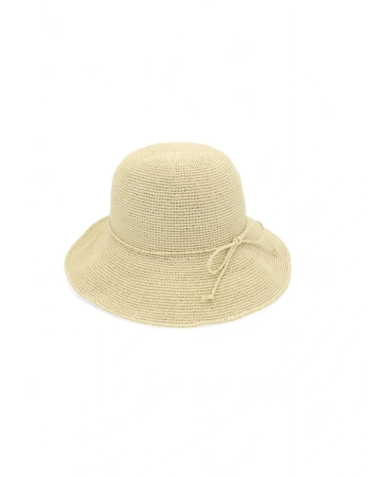 Kaira Bucket Hat in Beige image 5