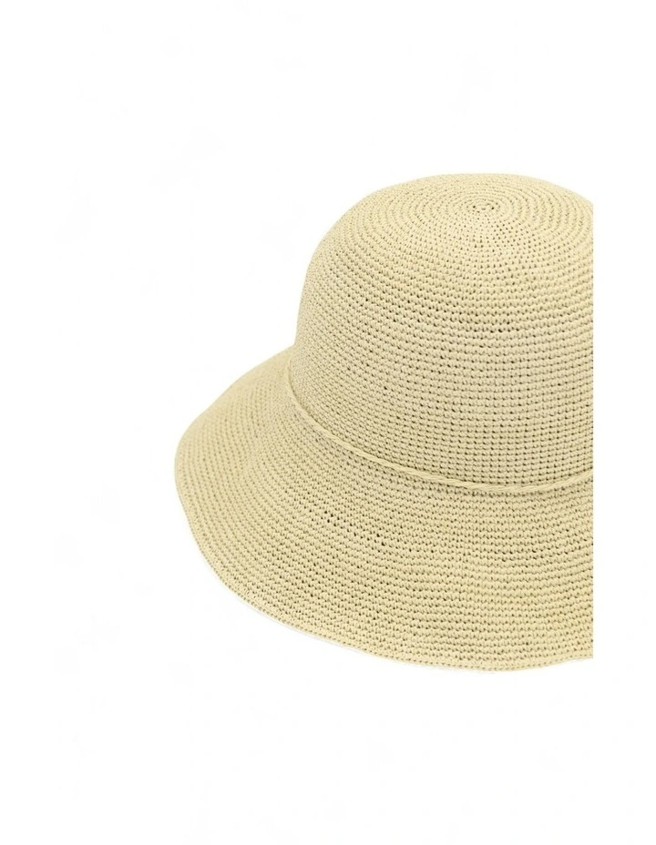 Kaira Bucket Hat in Beige image 6