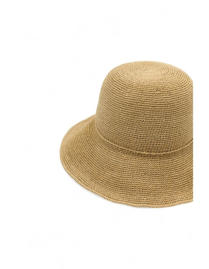 Kaira Bucket Hat in Tan Brown image 7