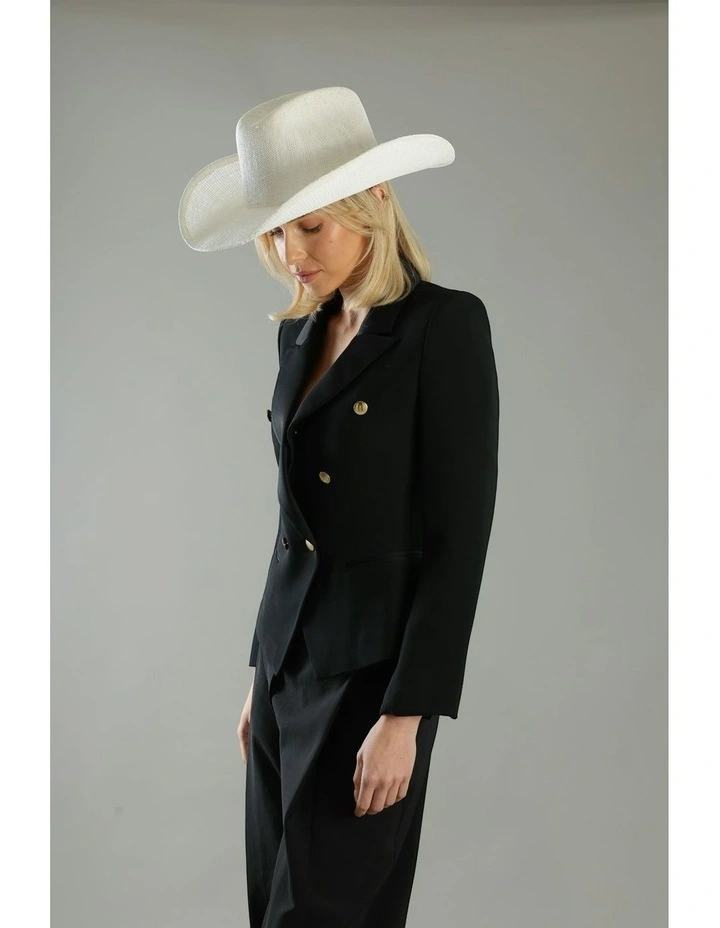 Addison Racewear Fedora in White image 2