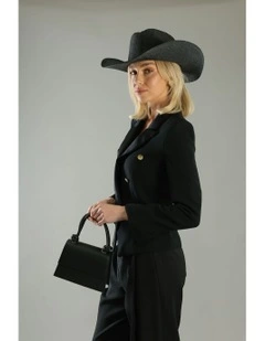 Addison Racewear Fedora in Black