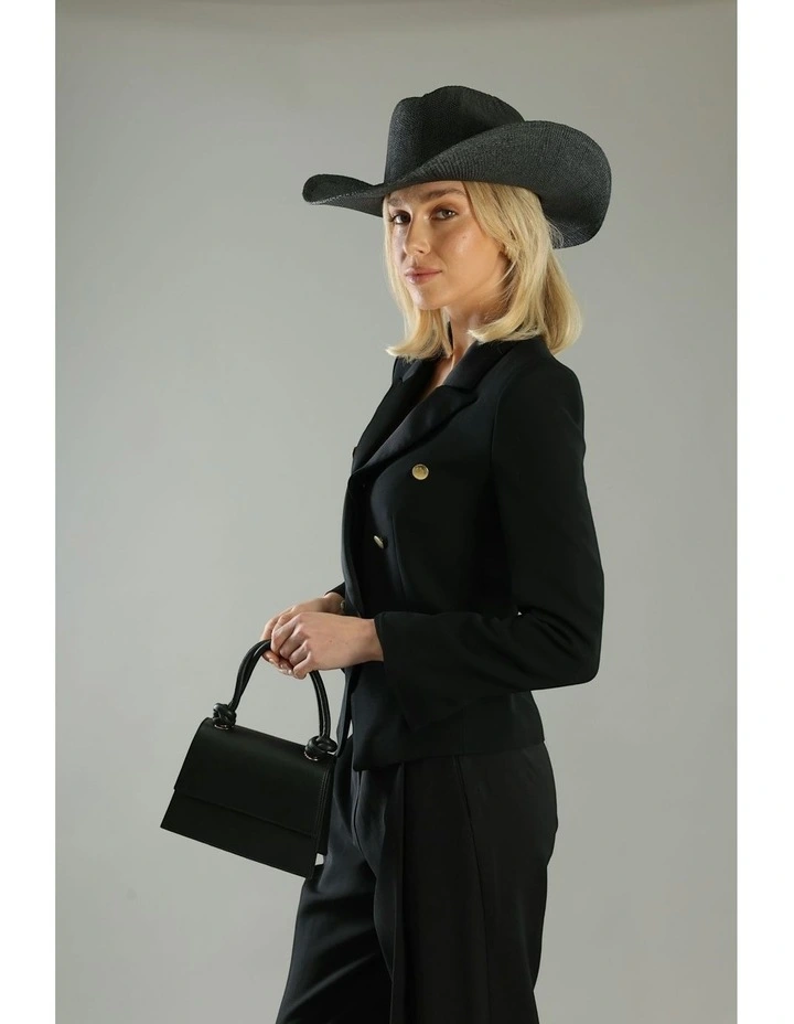 Addison Racewear Fedora in Black image 1