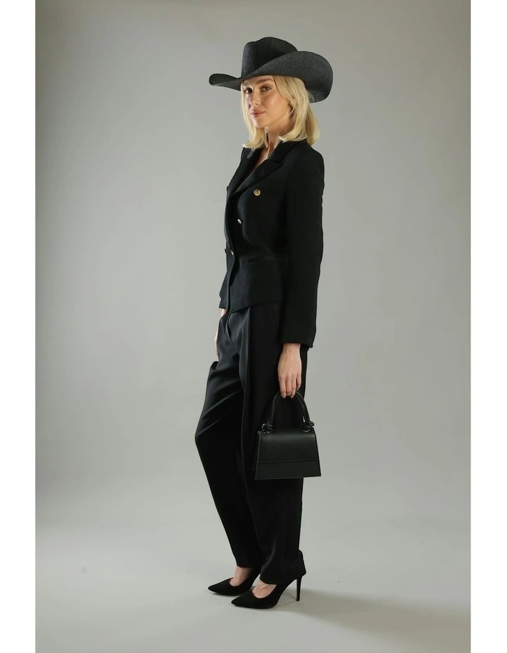Addison Racewear Fedora in Black image 6