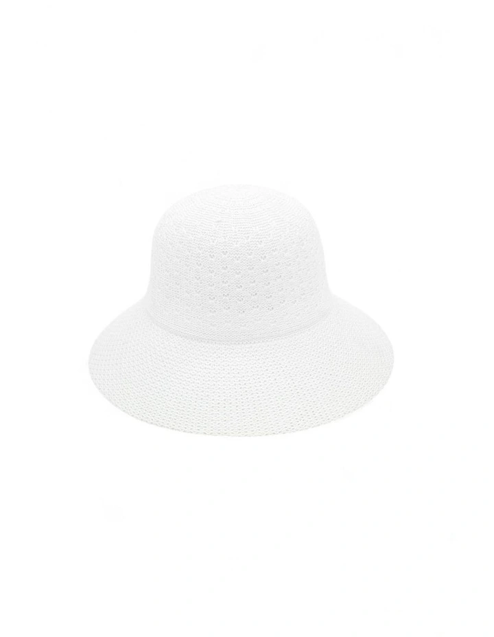 Koa Bucket Hat in White image 1
