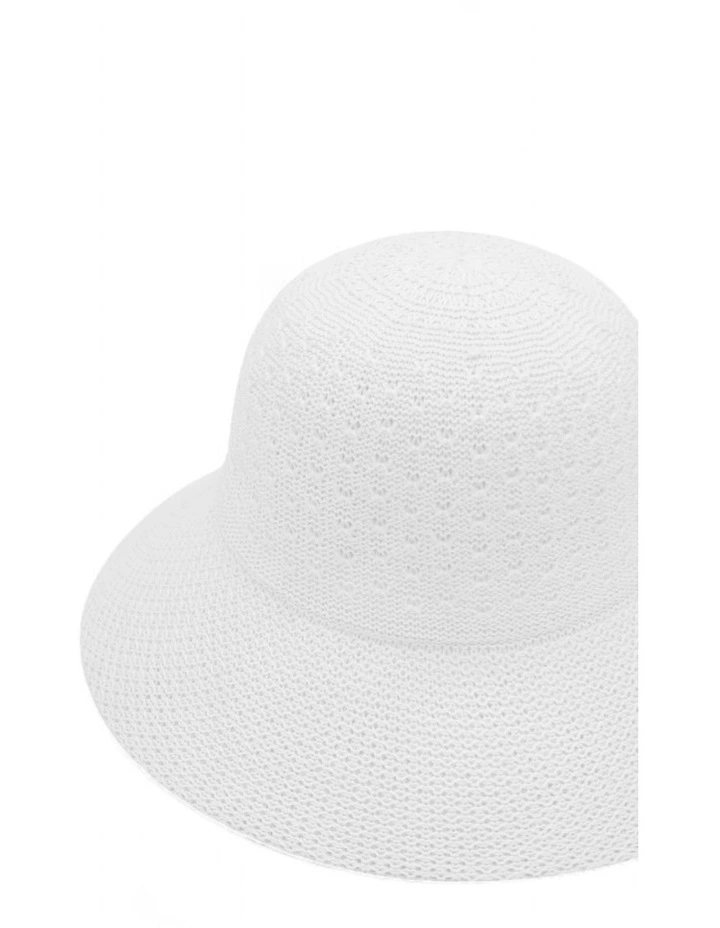 Koa Bucket Hat in White image 4