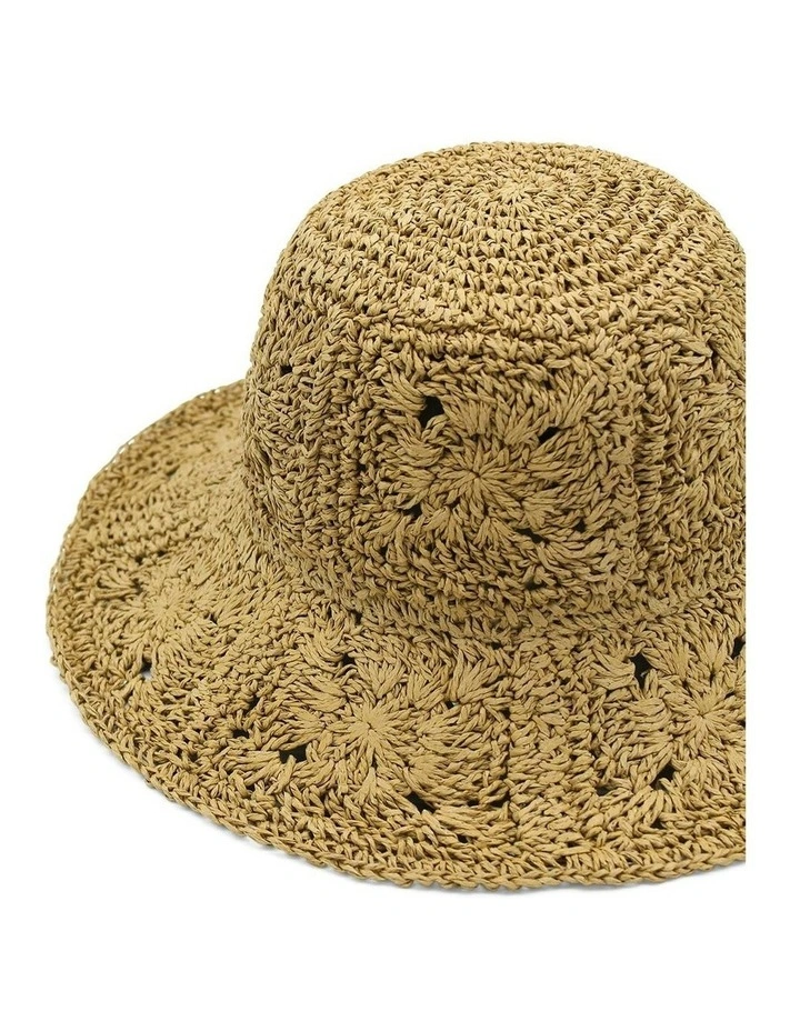 Nyra Bucket Hat in Tan image 2
