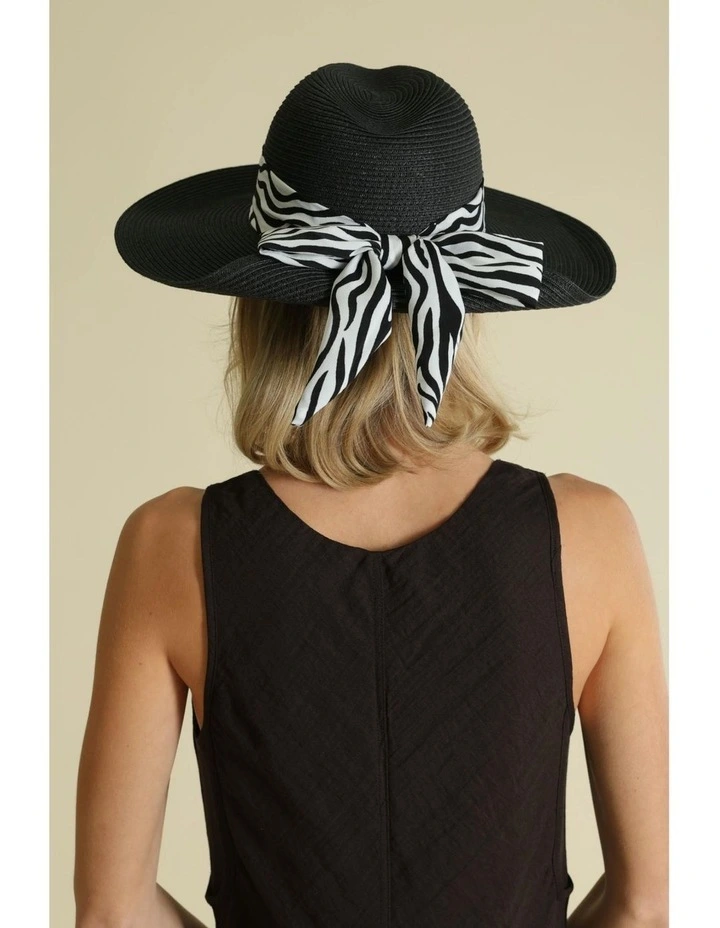 Archer Short-Back Fedora in Black image 4