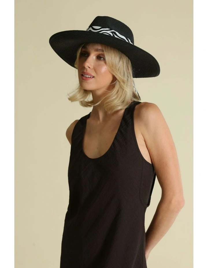 Archer Short-Back Fedora in Black image 5