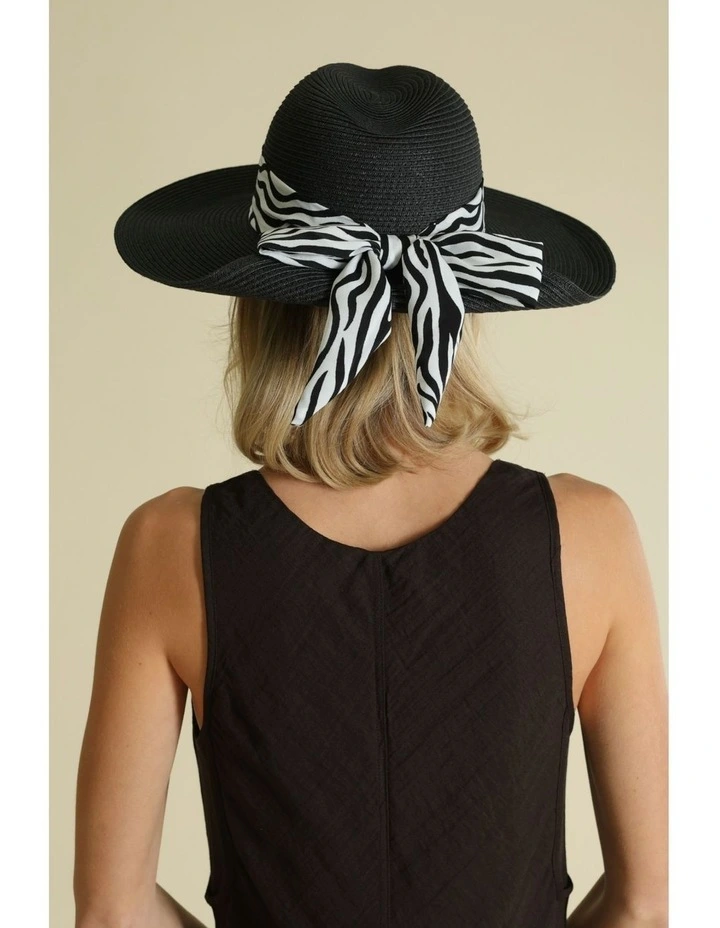 Archer Short-Back Fedora in Black image 7