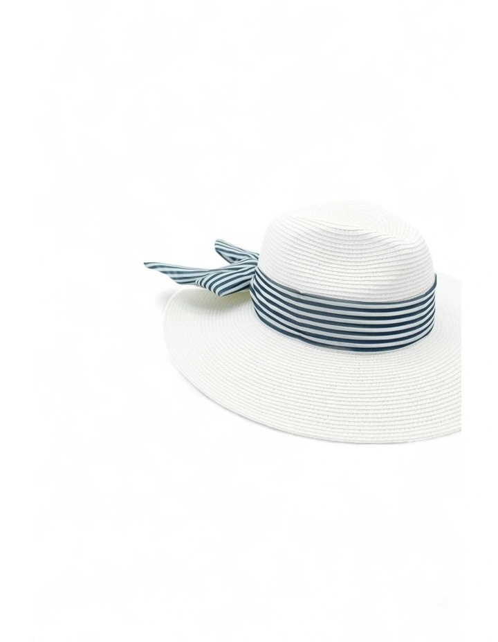 Archer Short-Back Fedora in White image 7