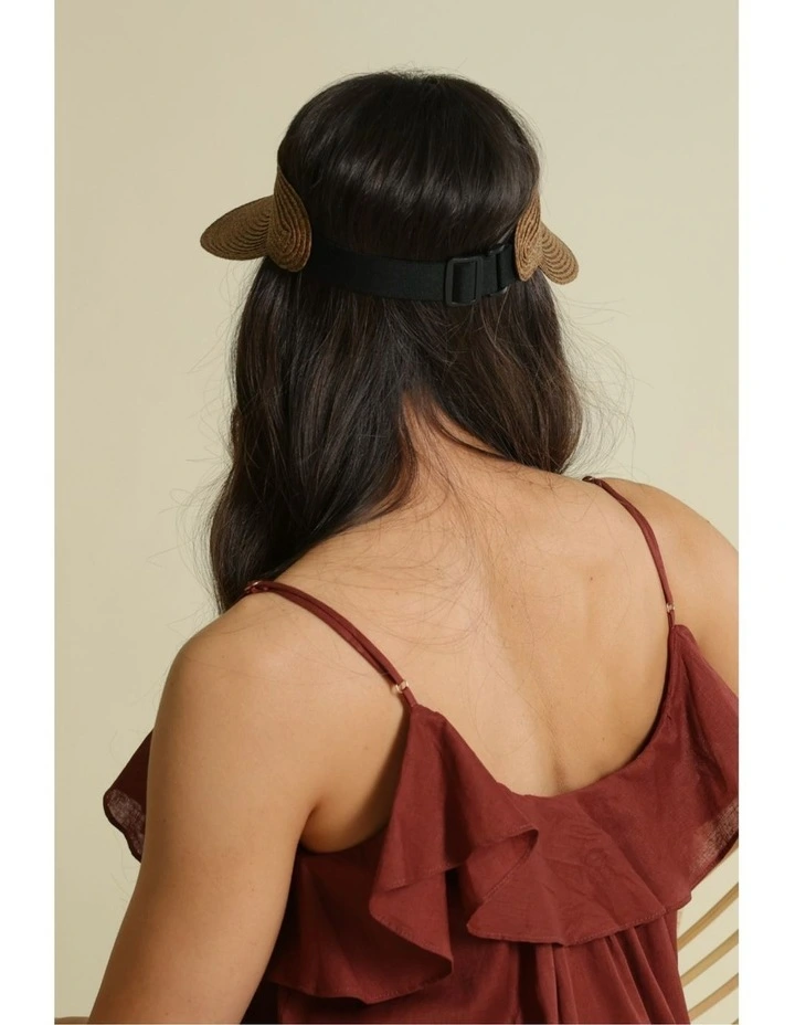 Bailey Visor in Brown image 6