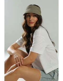 Caitlyn Visor in Brown