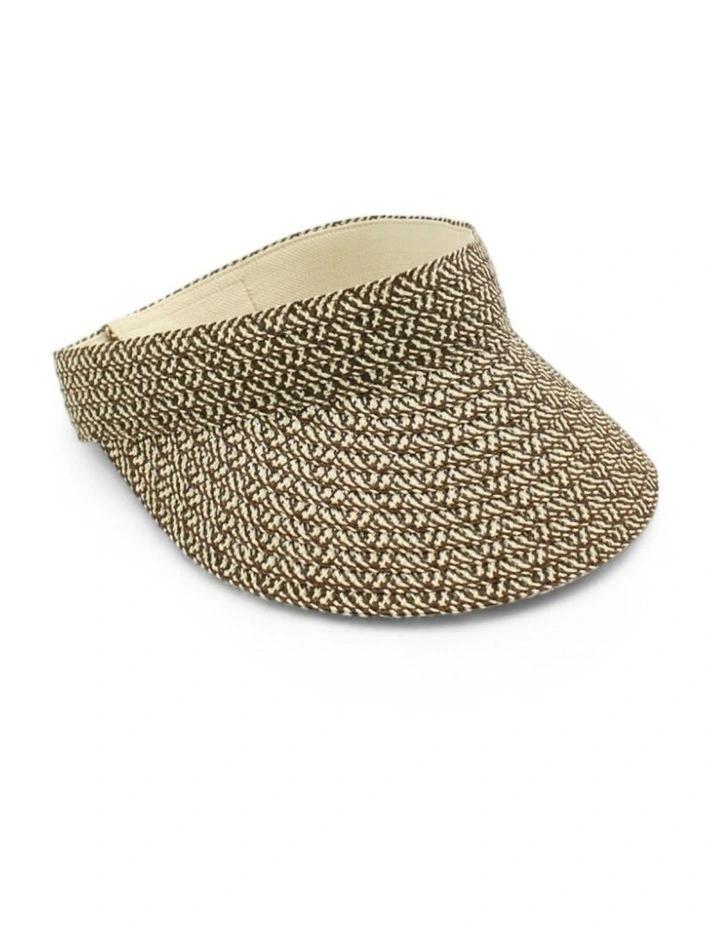 Caitlyn Visor in Brown image 3