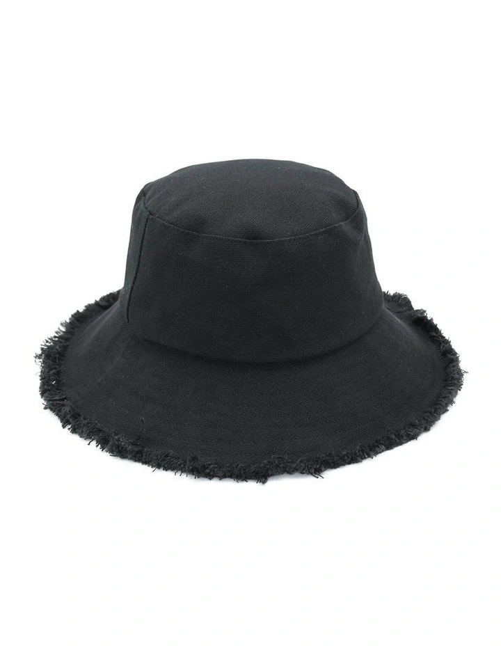Mabel Bucket Hat in Black image 2