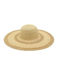 Gianna Floppy Hat in Beige