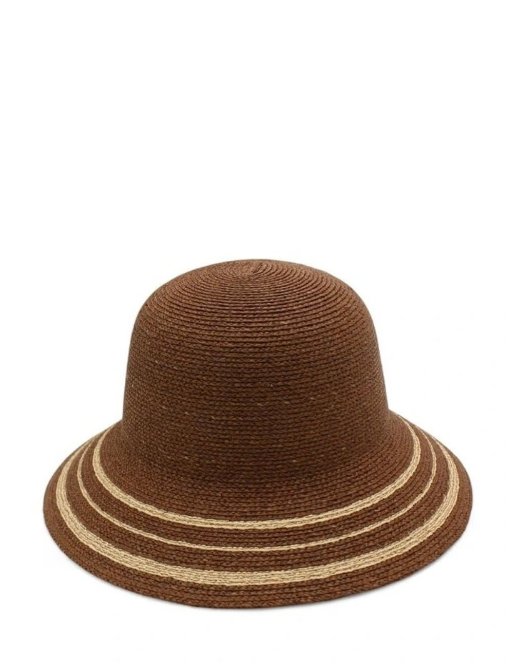 Danice Bucket Hat in Chocolate Brown image 1