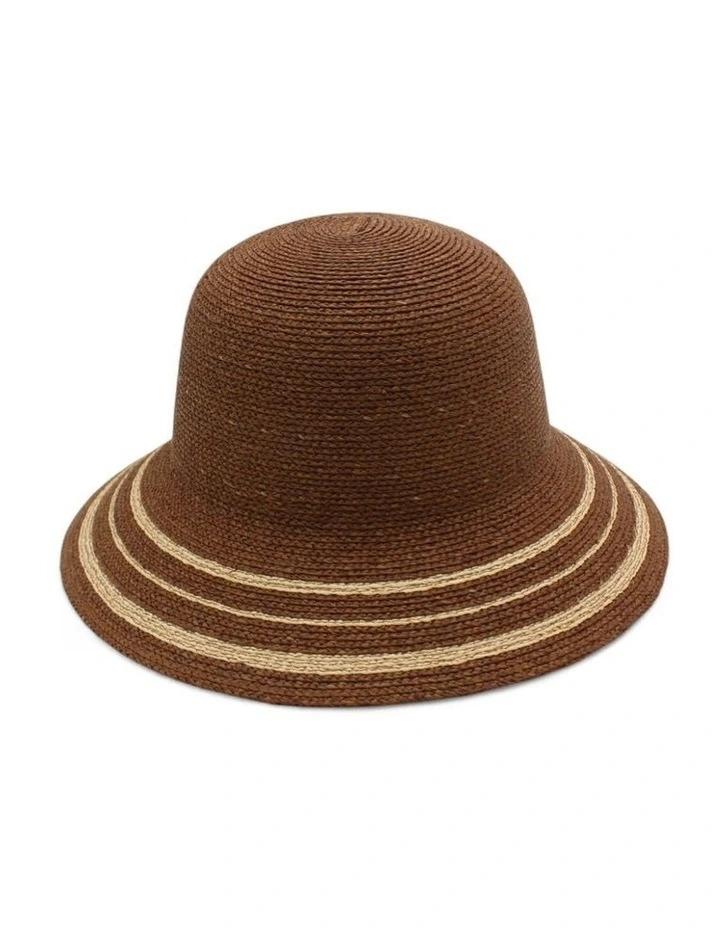 Danice Bucket Hat in Chocolate Brown image 3