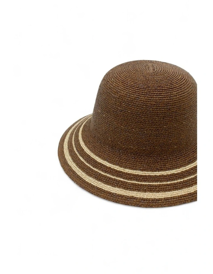 Danice Bucket Hat in Chocolate Brown image 4
