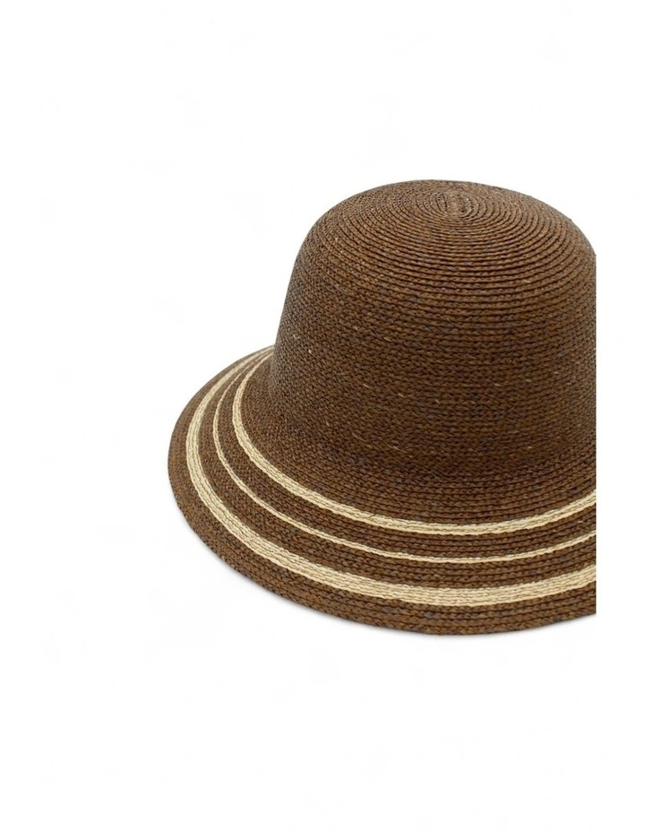 Danice Bucket Hat in Chocolate Brown image 5