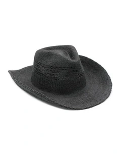 Beckett Cowboy Fedora in Black