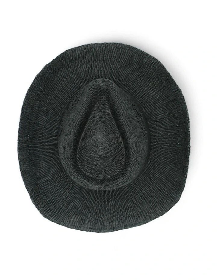 Beckett Cowboy Fedora in Black image 7