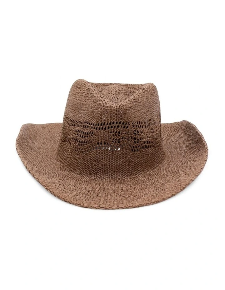 Beckett Cowboy Fedora in Brown image 5