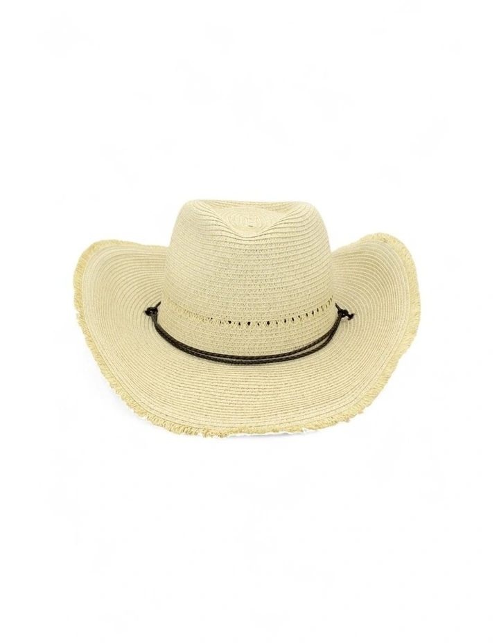 Ramona Cowboy Fedora in Natural image 4