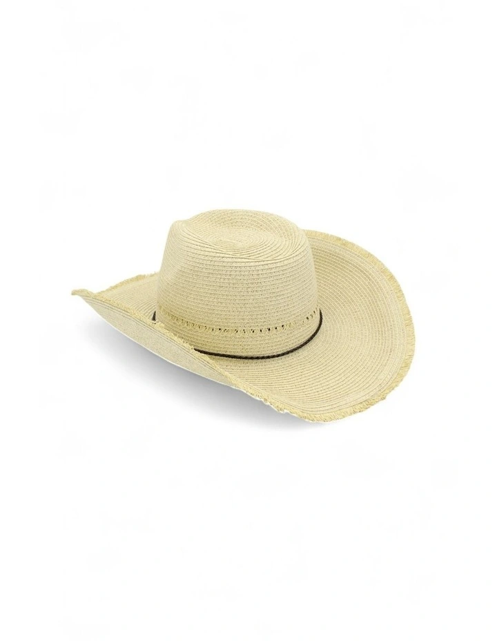 Ramona Cowboy Fedora in Natural image 5