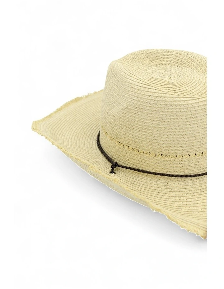 Ramona Cowboy Fedora in Natural image 6