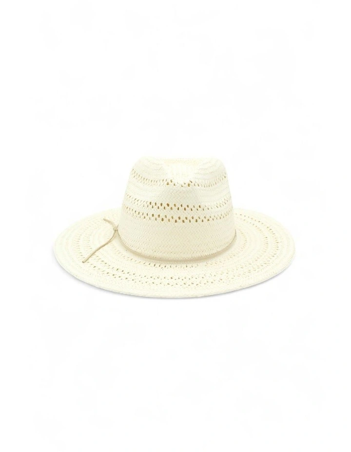 Debra Fedora in White image 1