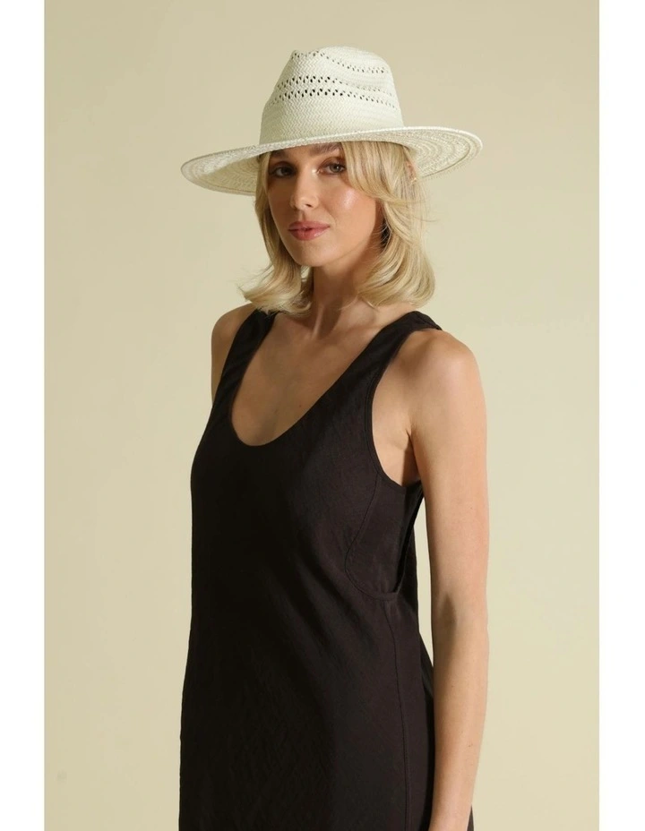 Debra Fedora in White image 3