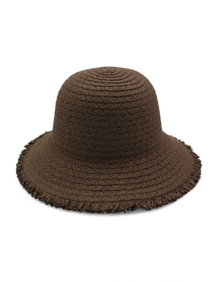 Elia Bucket Hat in Brown image 3