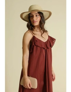 Mavis Floppy Hat in Natural
