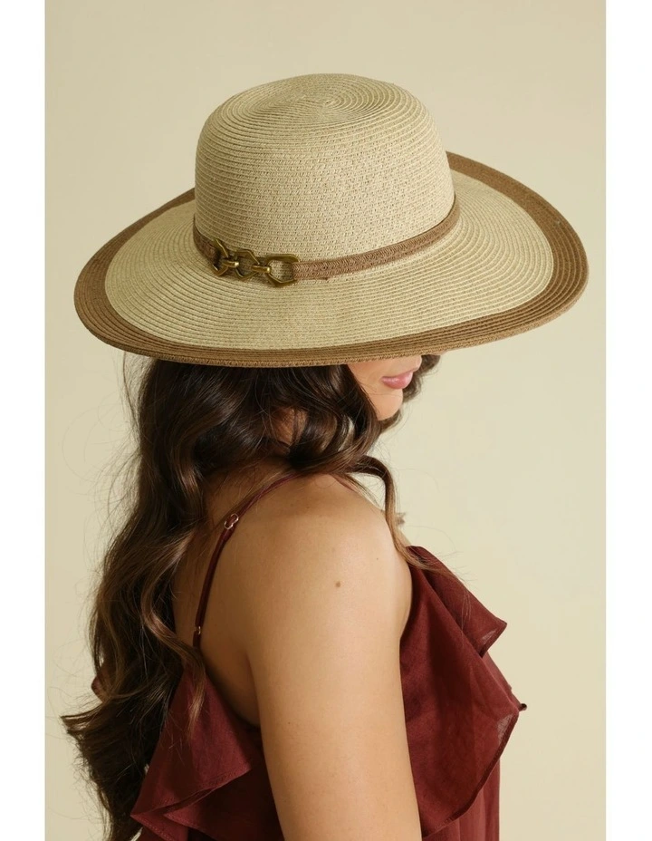 Mavis Floppy Hat in Natural image 2