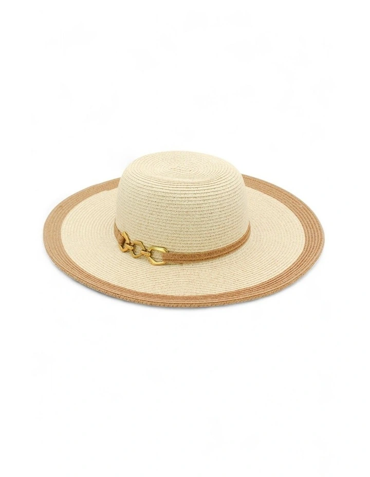 Mavis Floppy Hat in Natural image 3