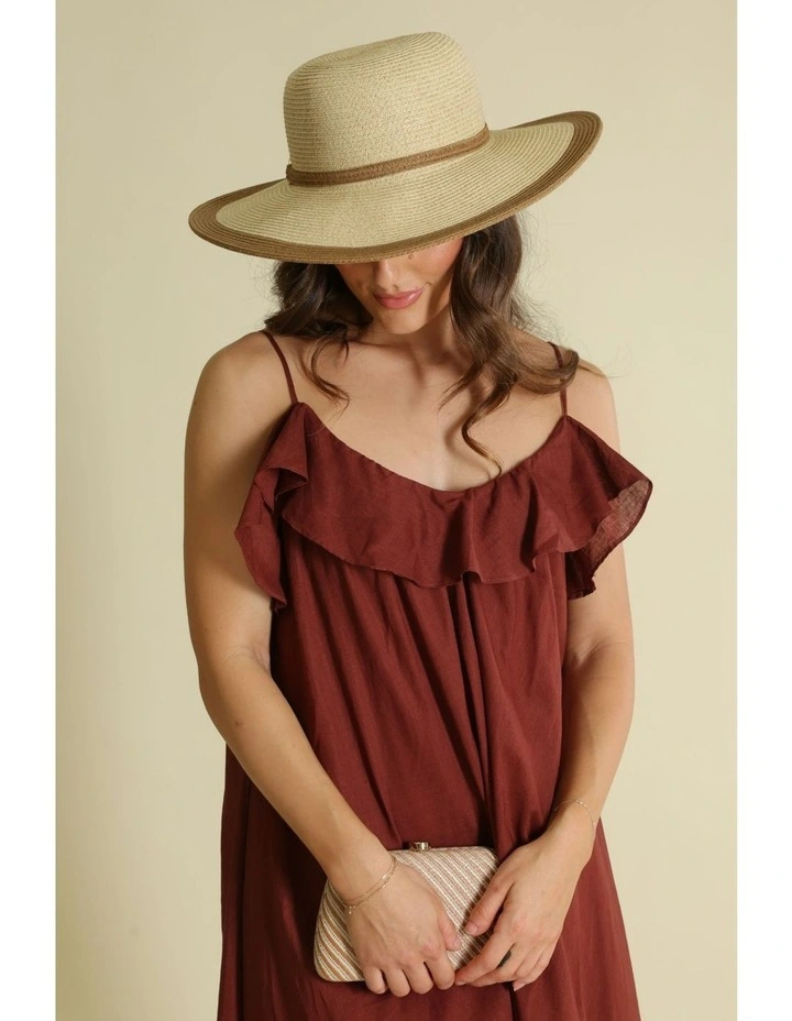 Mavis Floppy Hat in Natural image 6