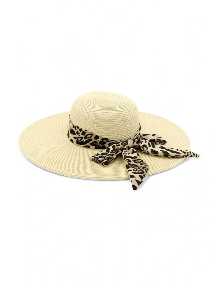 Adele Floppy Hat in Brown image 5