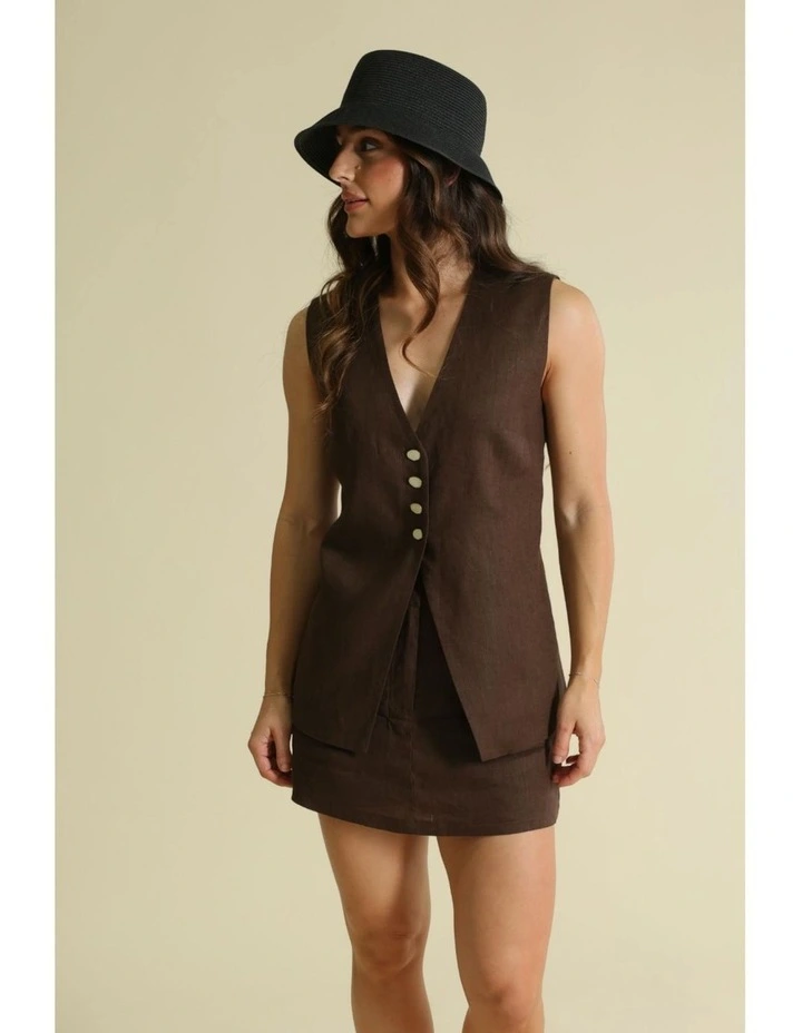 Ryle Bucket Hat in Black image 3