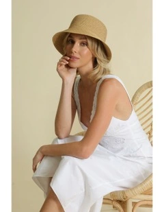 Ryle Bucket Hat in Natural