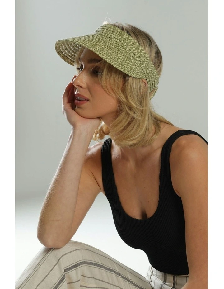 Caitlyn Visor in Green image 2