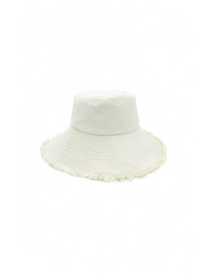 Cameron Bucket Hat in Beige image 4