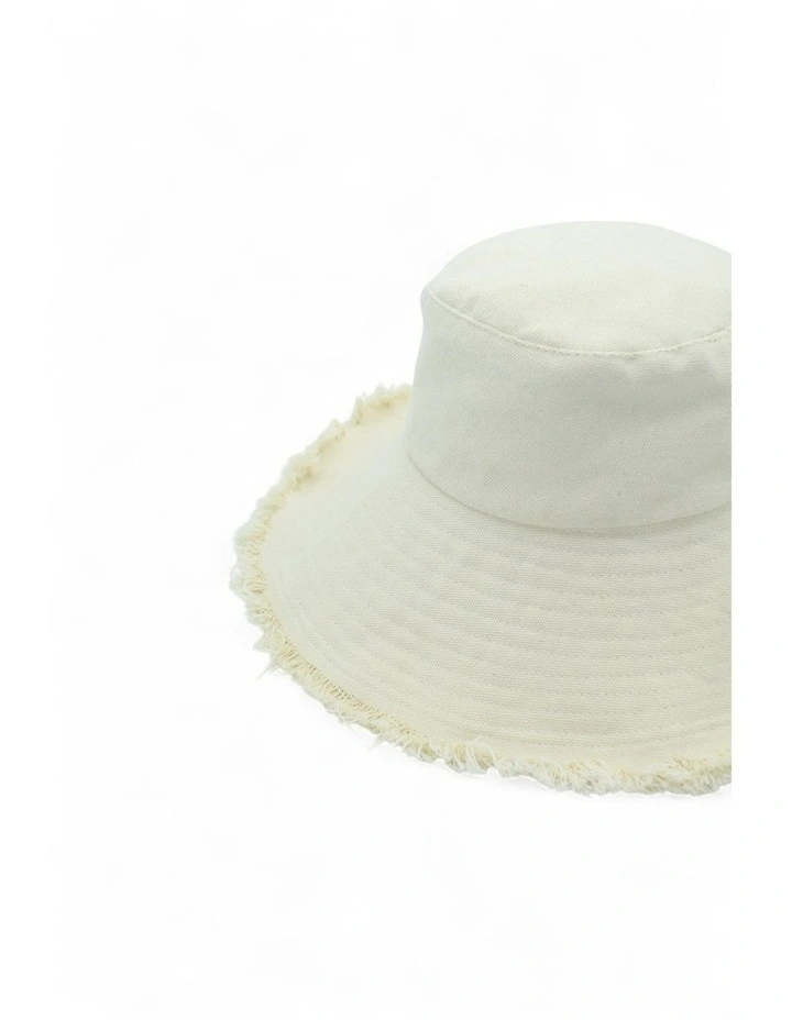 Cameron Bucket Hat in Beige image 5