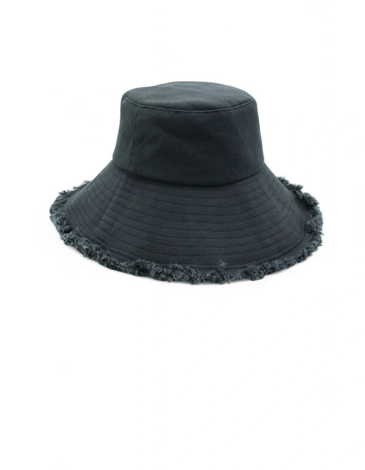 Cameron Bucket Hat in Black image 4